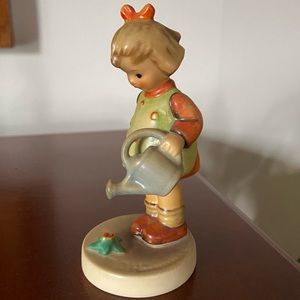 Goebel Hummel TMK-3 “Little Gardener” figurine. #74. Made between 1960 and 1972.